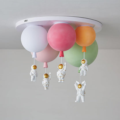 Frosted Balloon Ceiling Lamp | Acrylic | White