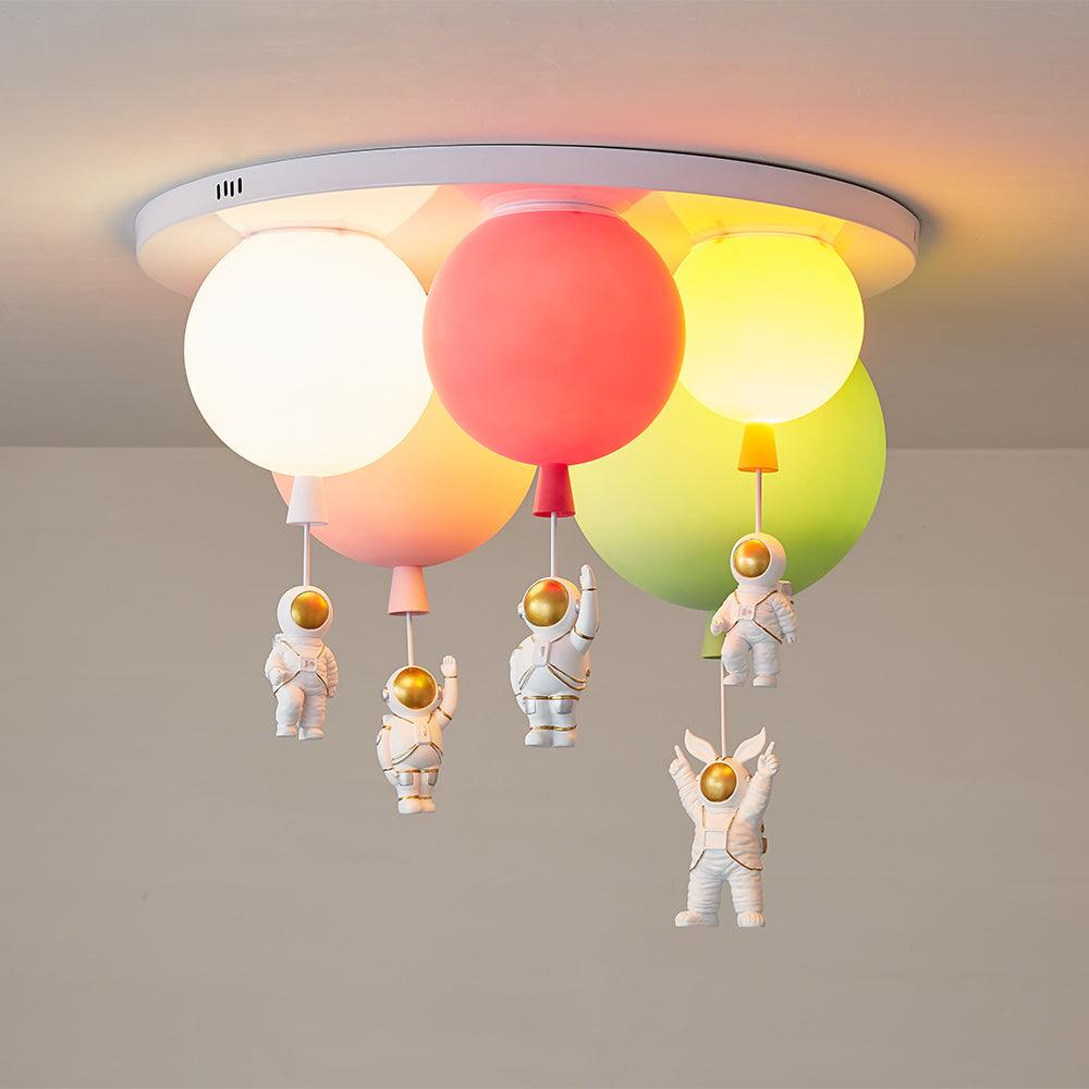 Frosted Balloon Ceiling Lamp | Acrylic | White