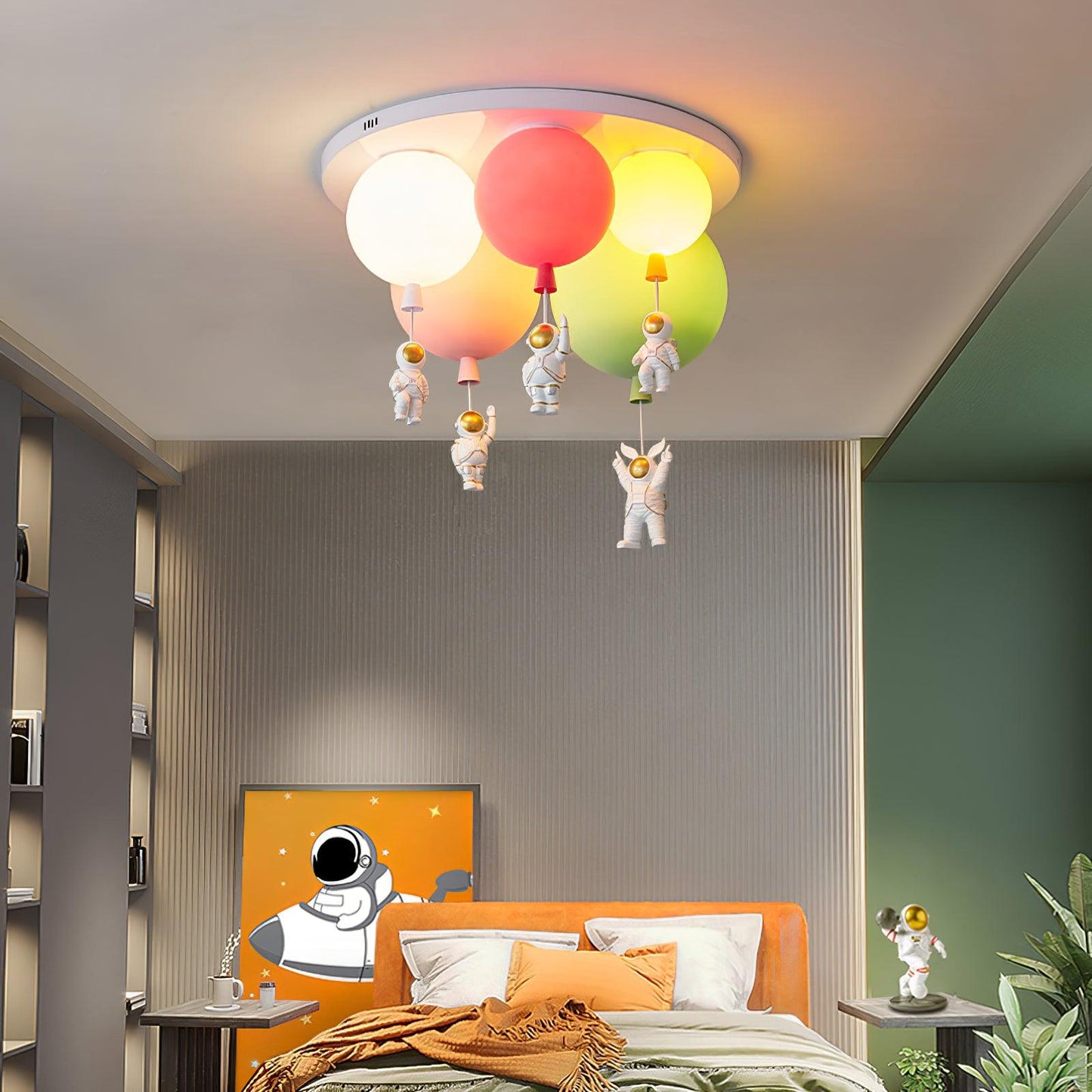 Frosted Balloon Ceiling Lamp | Acrylic | White