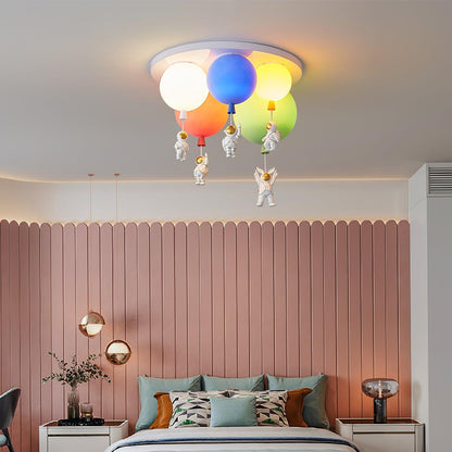 Frosted Balloon Ceiling Lamp | Acrylic | White