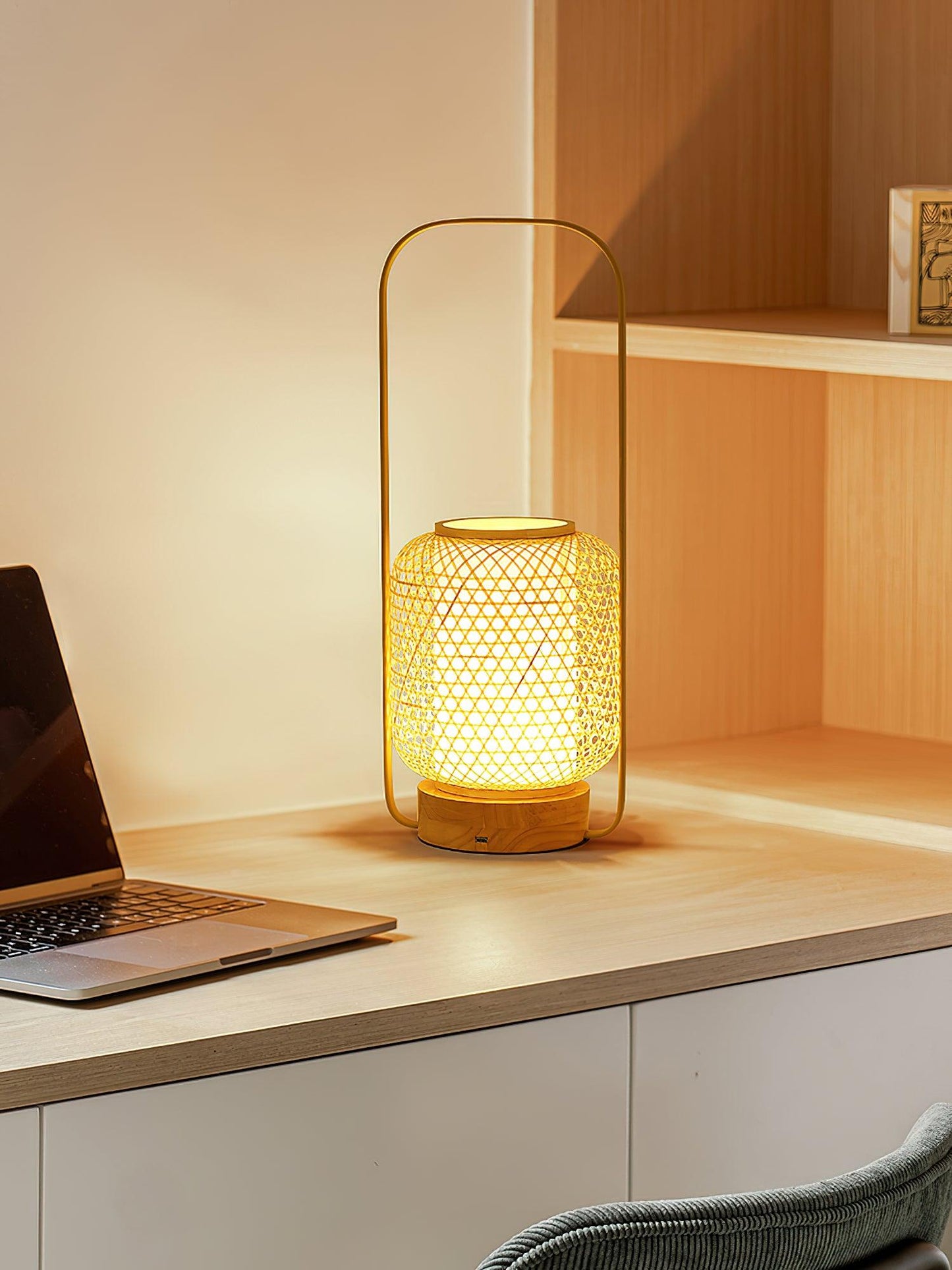 Bamboo Table Lamp | Eco-conscious | Natural Bamboo