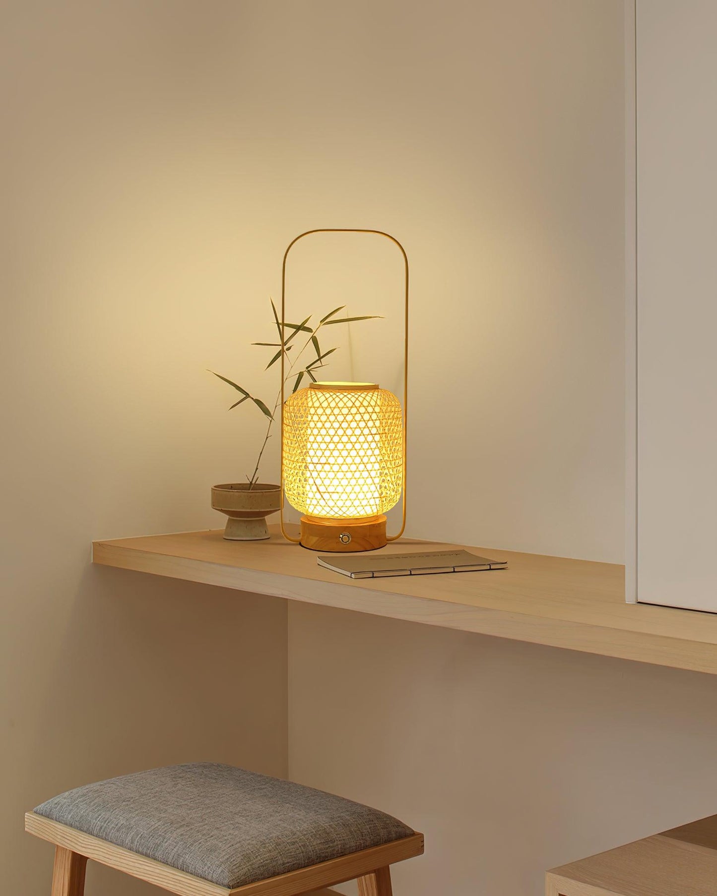 Bamboo Table Lamp | Eco-conscious | Natural Bamboo