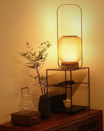 Bamboo Table Lamp | Eco-conscious | Natural Bamboo