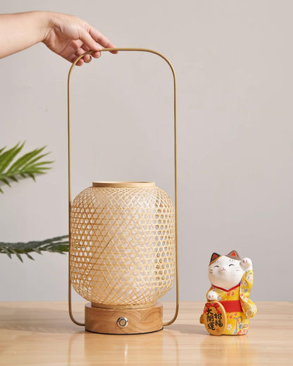 Bamboo Table Lamp | Eco-conscious | Natural Bamboo