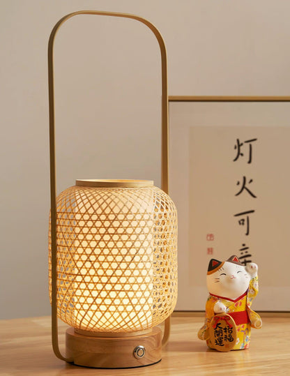 Bamboo Table Lamp | Eco-conscious | Natural Bamboo