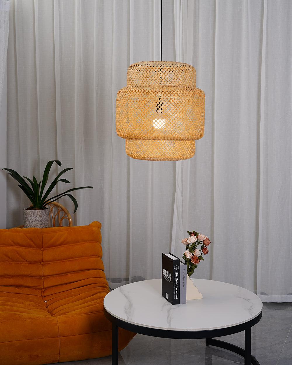 Bamboo Pendant Light | Natural Finish | Multiple Sizes