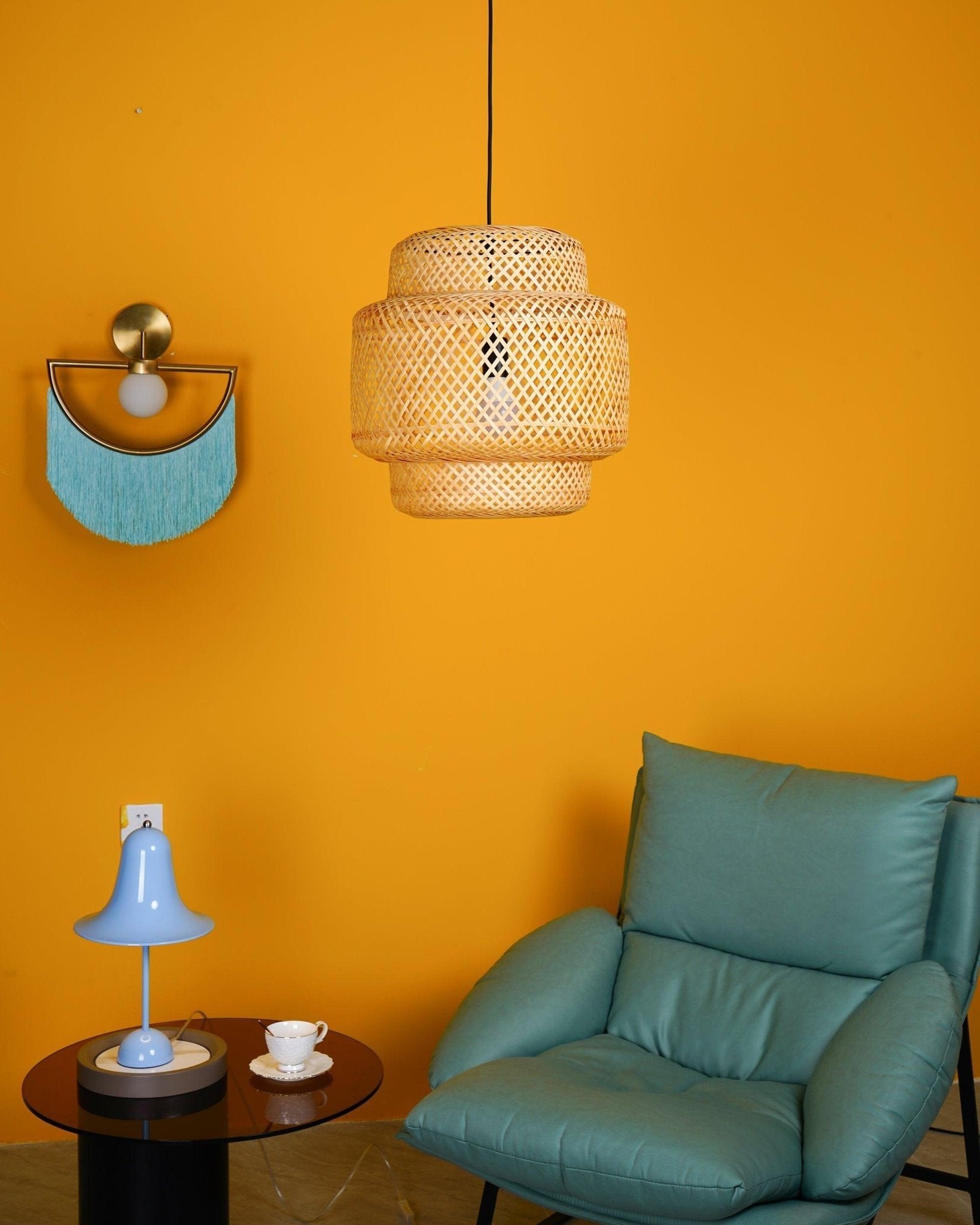 Bamboo Pendant Light | Natural Finish | Multiple Sizes