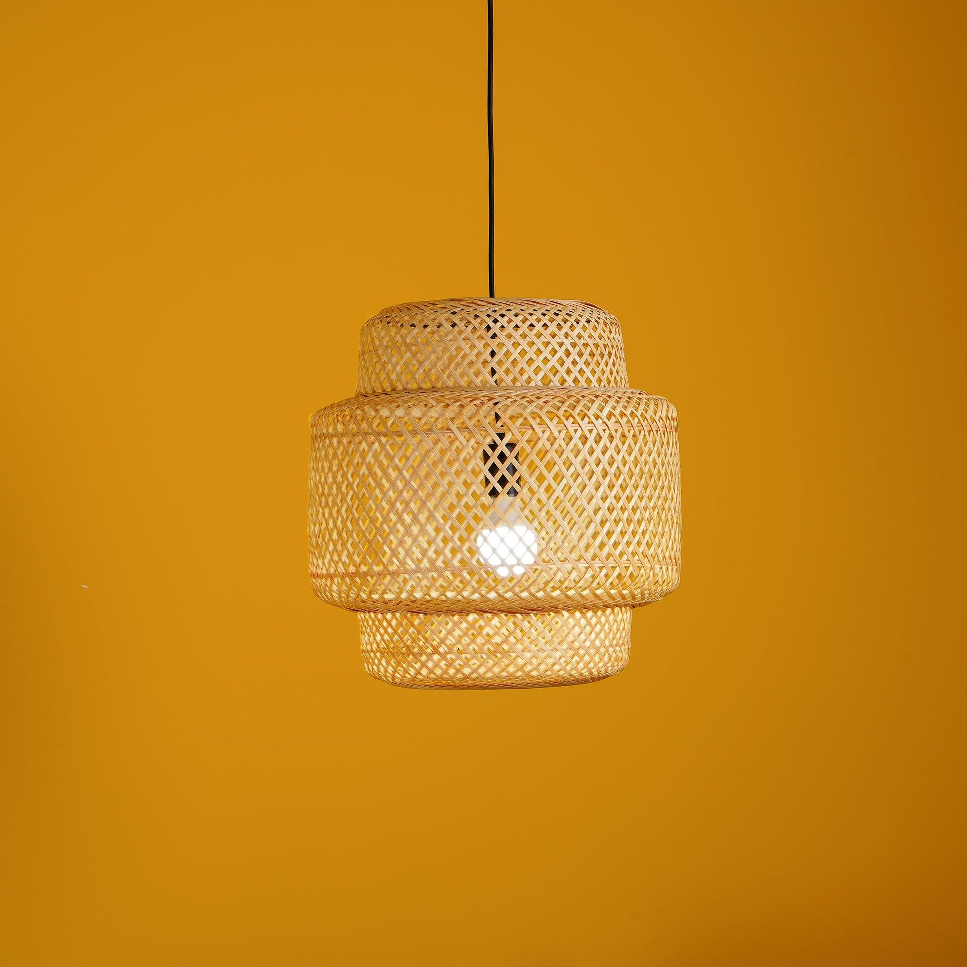 Bamboo Pendant Light | Natural Finish | Multiple Sizes
