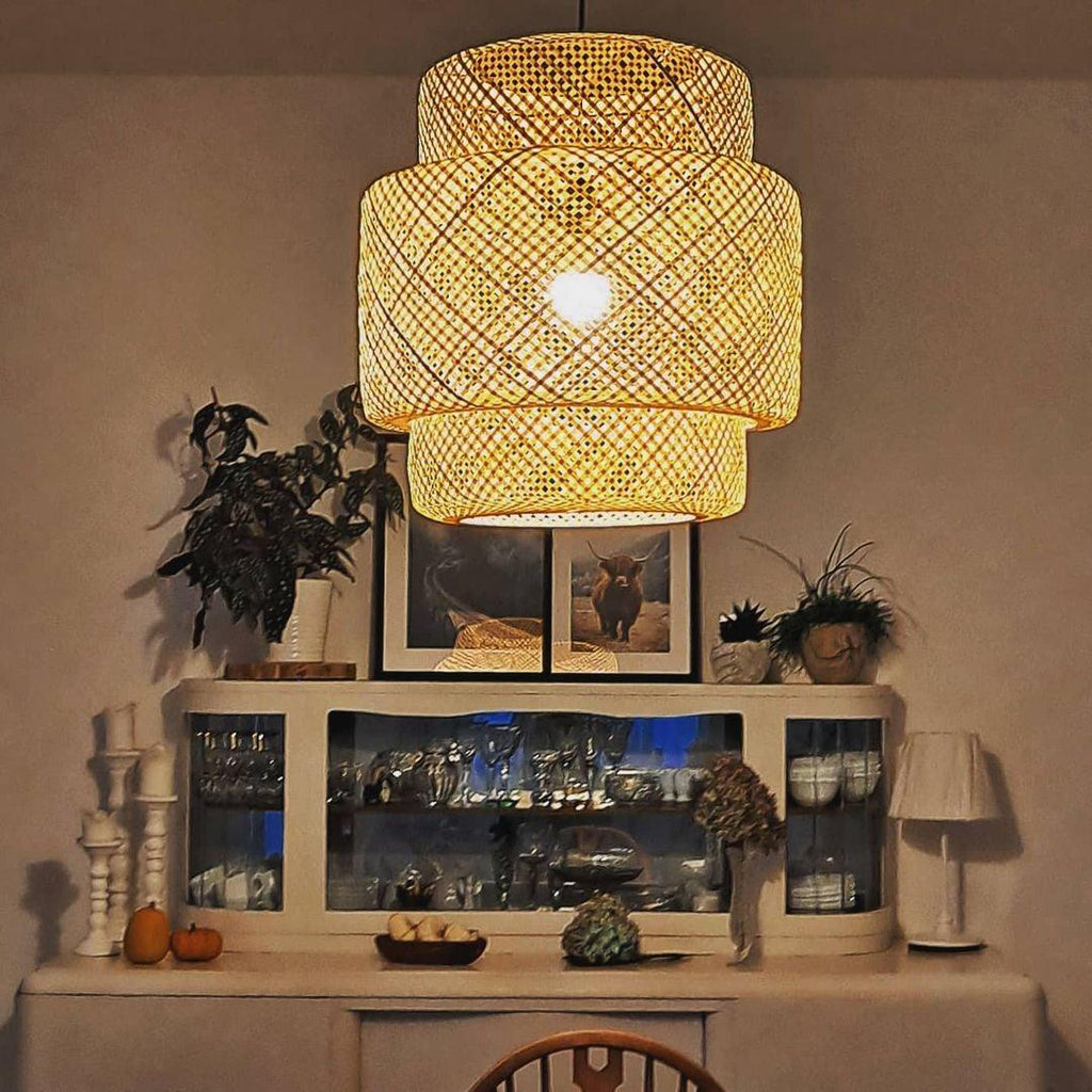 Bamboo Pendant Light | Natural Finish | Multiple Sizes