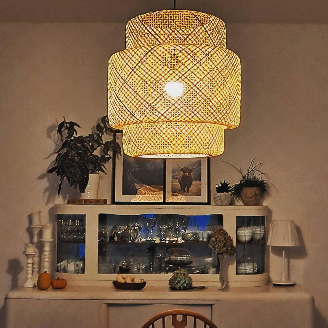 Bamboo Pendant Light | Natural Finish | Multiple Sizes