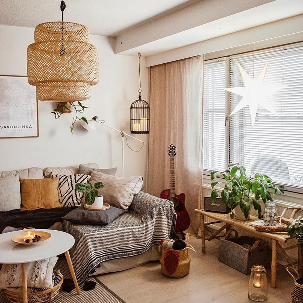 Bamboo Pendant Light | Natural Finish | Multiple Sizes