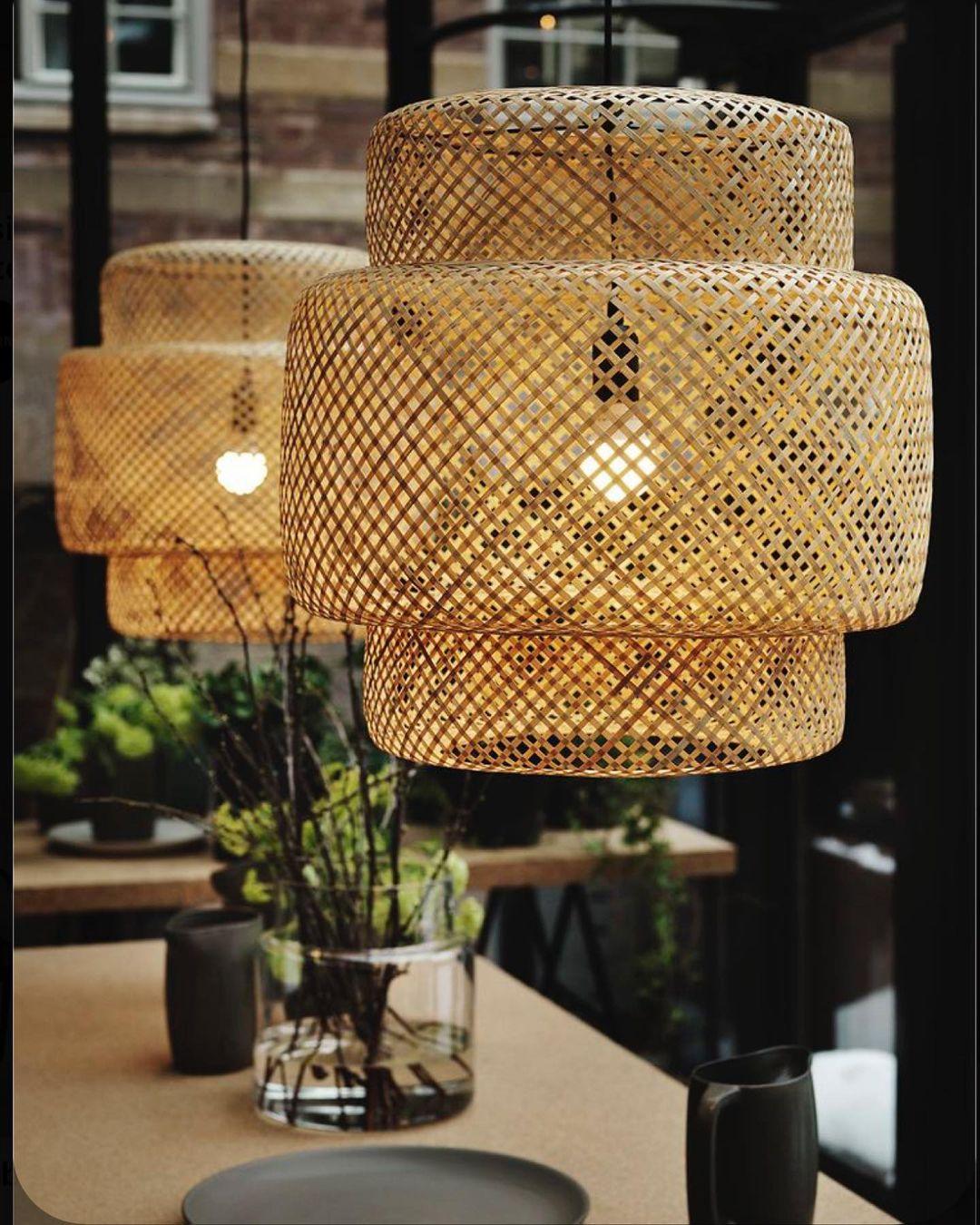 Bamboo Pendant Light | Natural Finish | Multiple Sizes