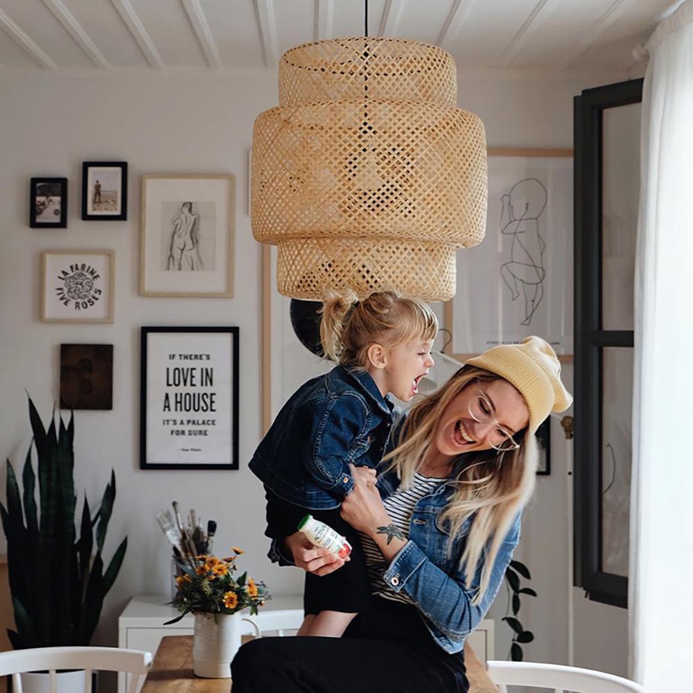 Bamboo Pendant Light | Natural Finish | Multiple Sizes