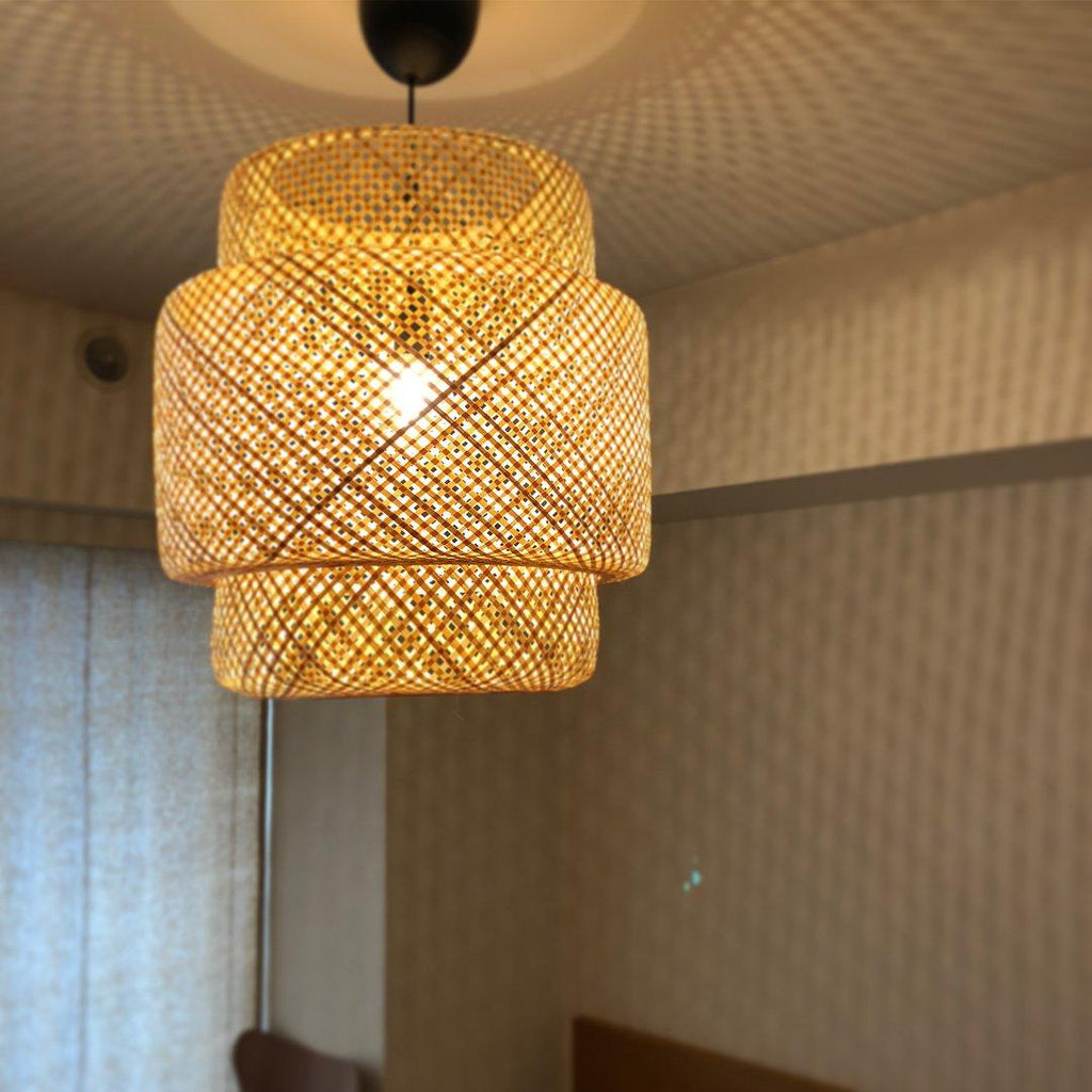 Bamboo Pendant Light | Natural Finish | Multiple Sizes