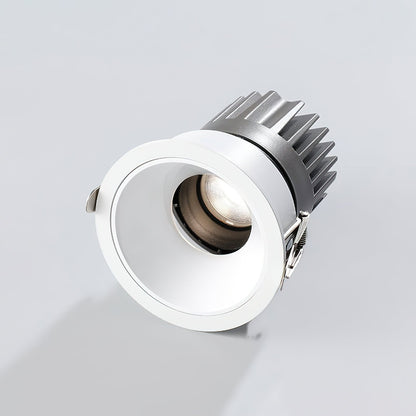 Beam Recessed LED Downlight | Aluminum | White or Black