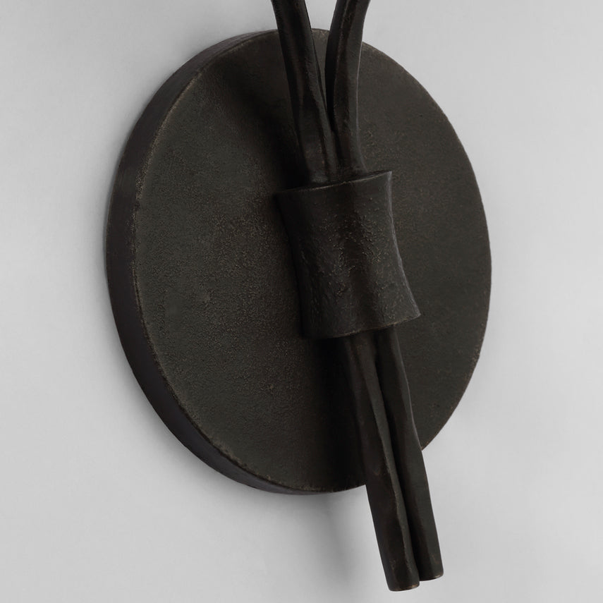 Belfair Wall Lamp | Handcrafted Brass | Antique Bronze Finish