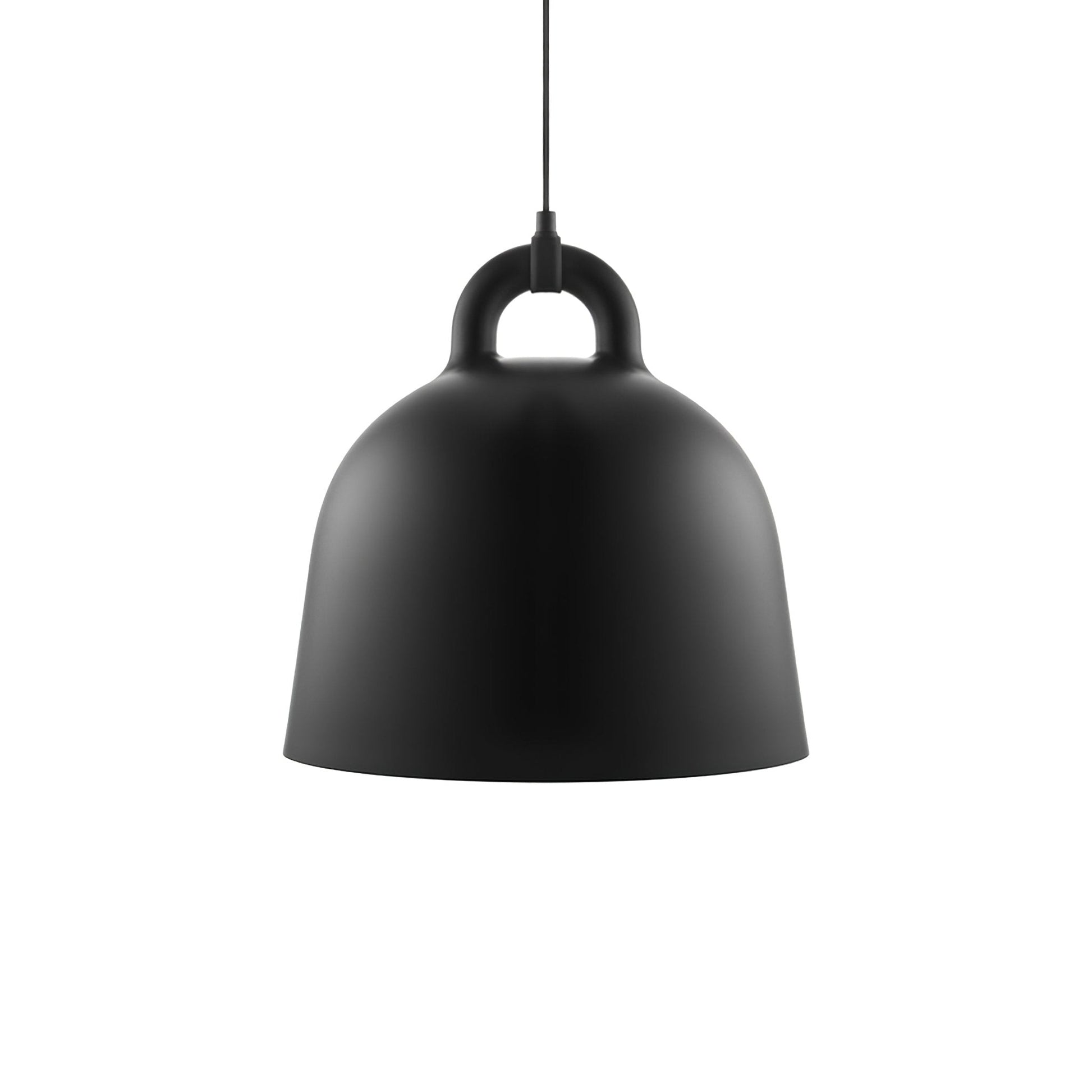 Bell Pendant Lamp | Metal & Resin | White, Black, Gray