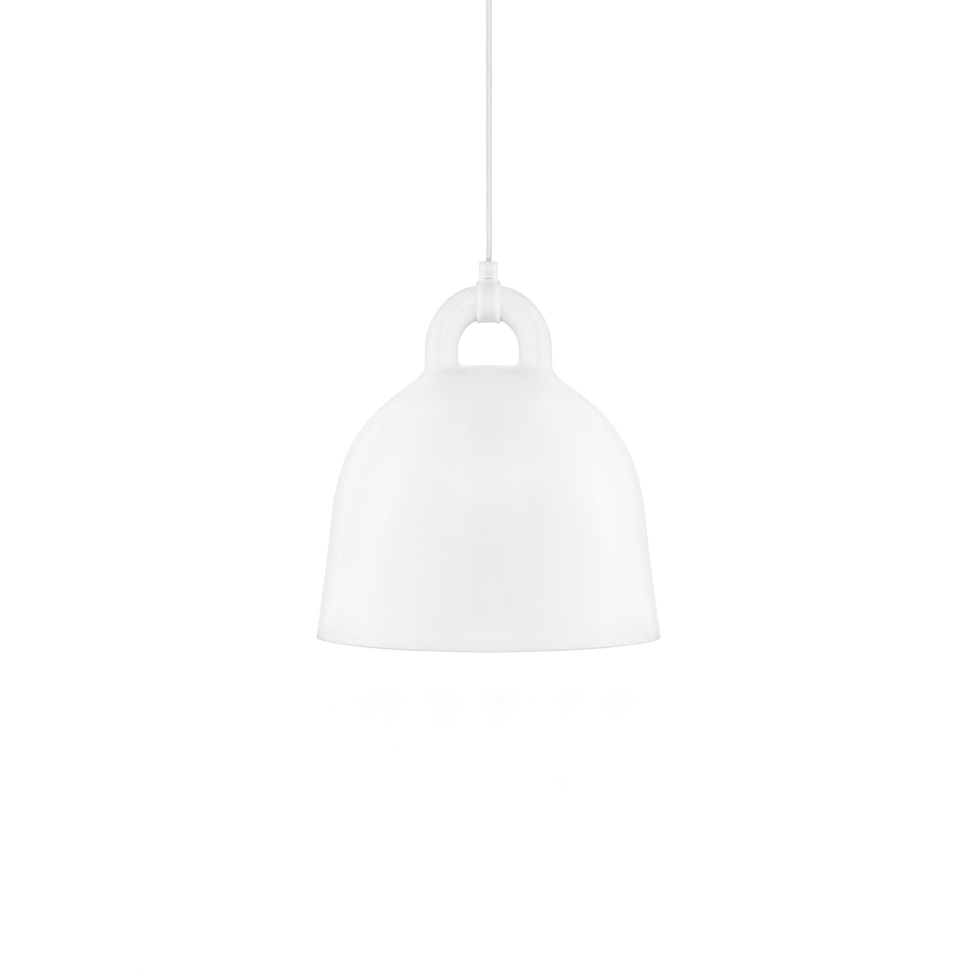Bell Pendant Lamp | Metal & Resin | White, Black, Gray