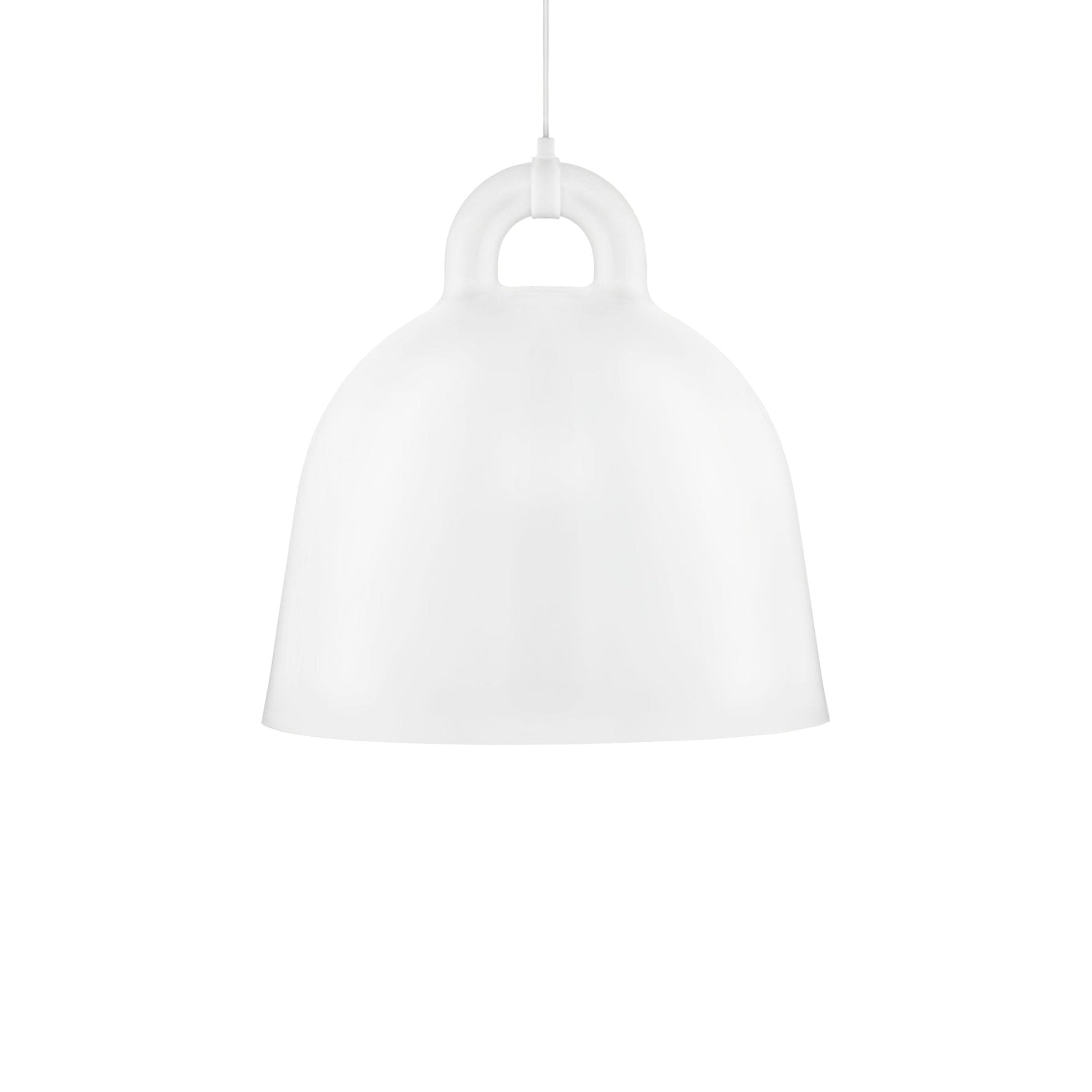 Bell Pendant Lamp | Metal & Resin | White, Black, Gray