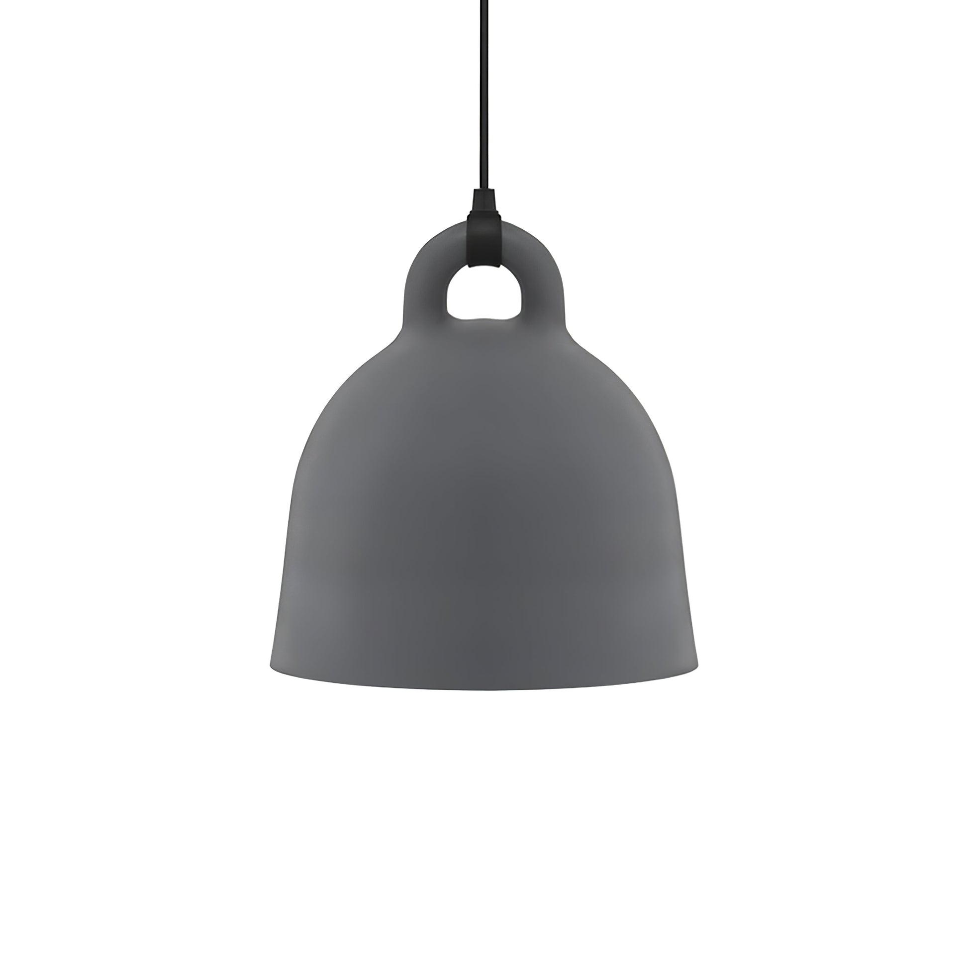 Bell Pendant Lamp | Metal & Resin | White, Black, Gray