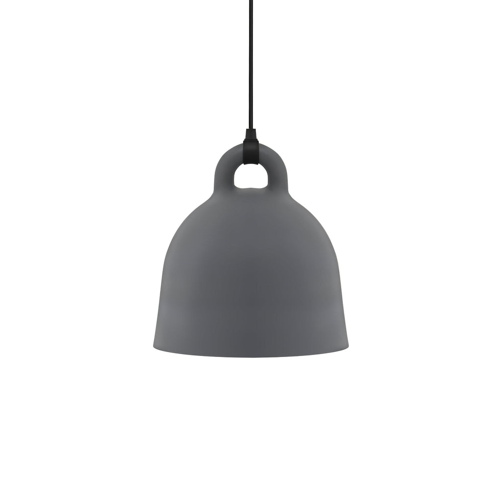 Bell Pendant Lamp | Metal & Resin | White, Black, Gray