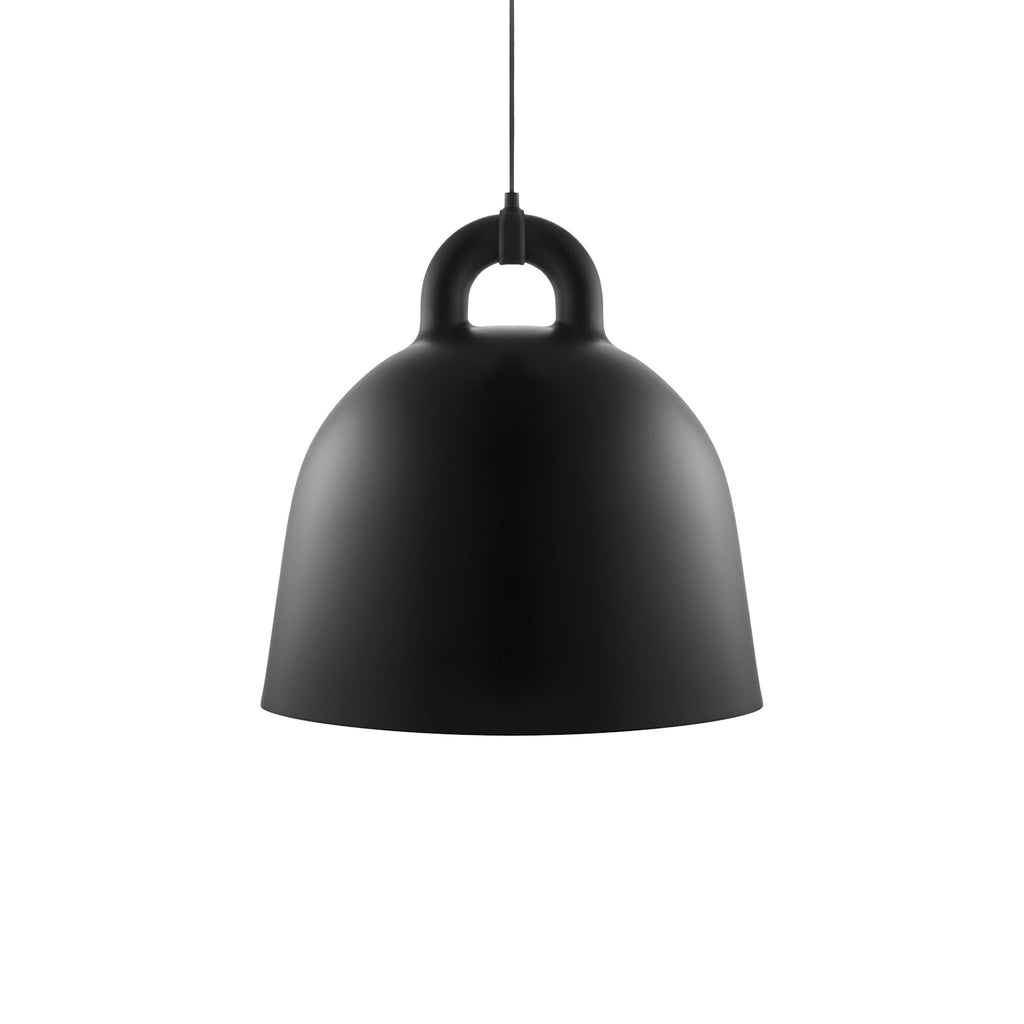 Bell Pendant Lamp | Metal & Resin | White, Black, Gray