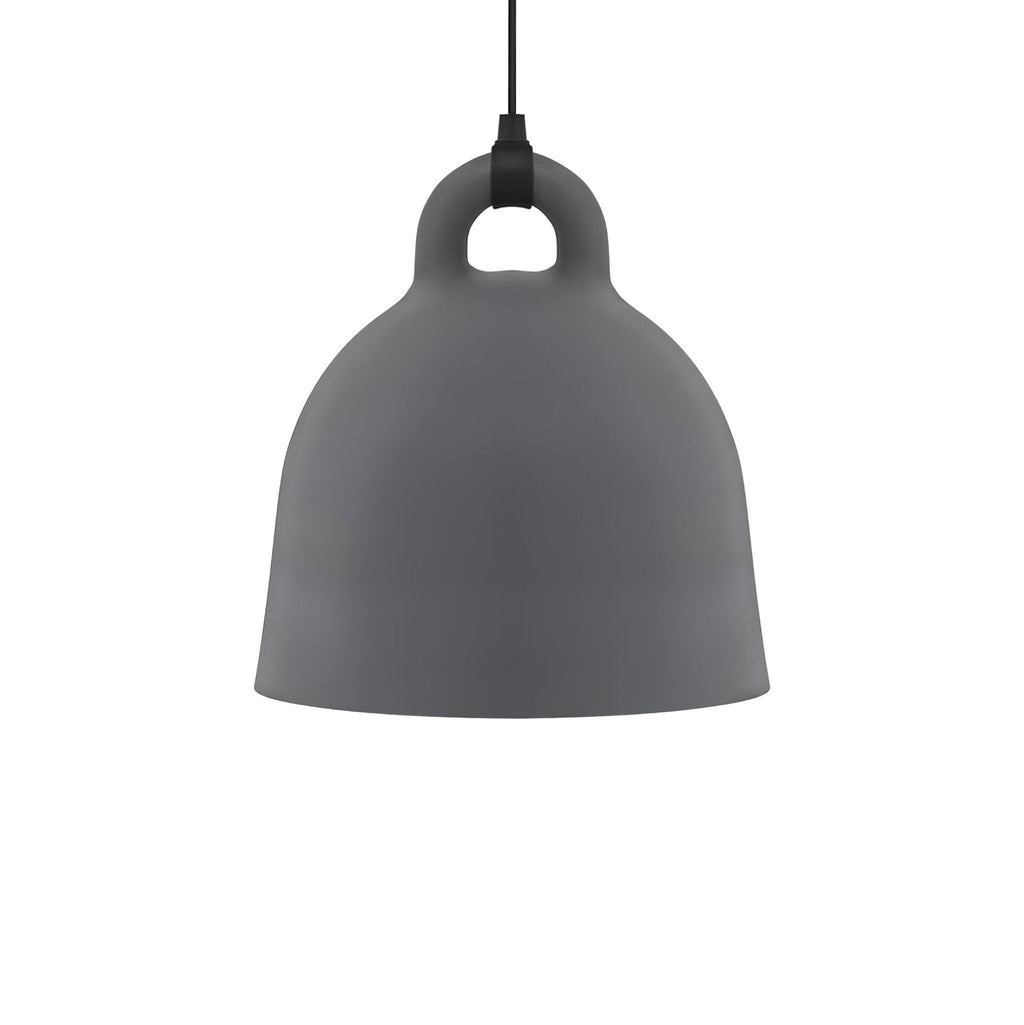 Bell Pendant Lamp | Metal & Resin | White, Black, Gray
