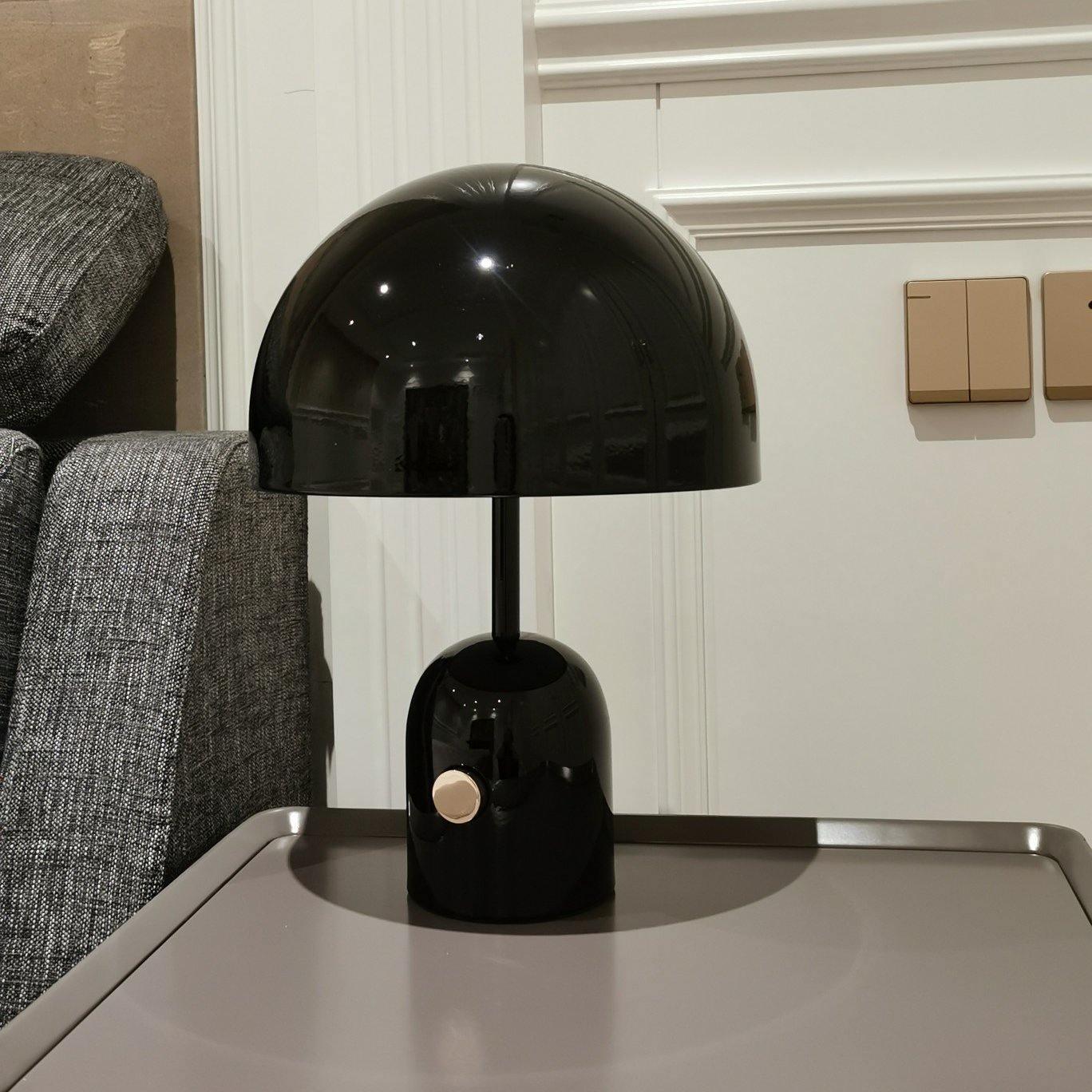 Bell Table Lamp | Metal & Acrylic | Gold, Rose Gold, Chrome