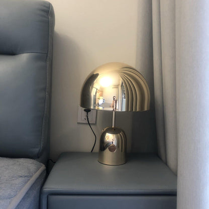 Bell Table Lamp | Metal & Acrylic | Gold, Rose Gold, Chrome