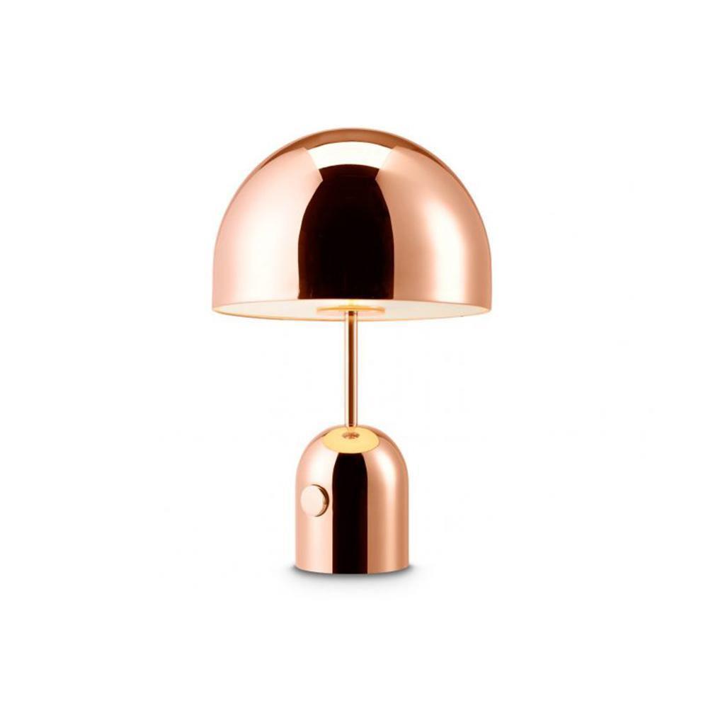 Bell Table Lamp | Metal & Acrylic | Gold, Rose Gold, Chrome