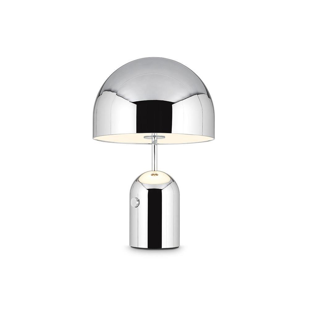 Bell Table Lamp | Metal & Acrylic | Gold, Rose Gold, Chrome