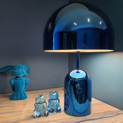Bell Table Lamp | Metal & Acrylic | Gold, Rose Gold, Chrome