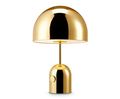 Bell Table Lamp | Metal & Acrylic | Gold, Rose Gold, Chrome