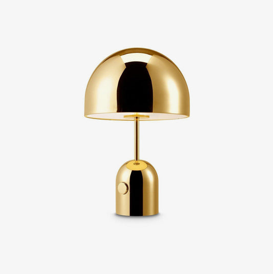 Bell Table Lamp | Metal & Acrylic | Gold, Rose Gold, Chrome