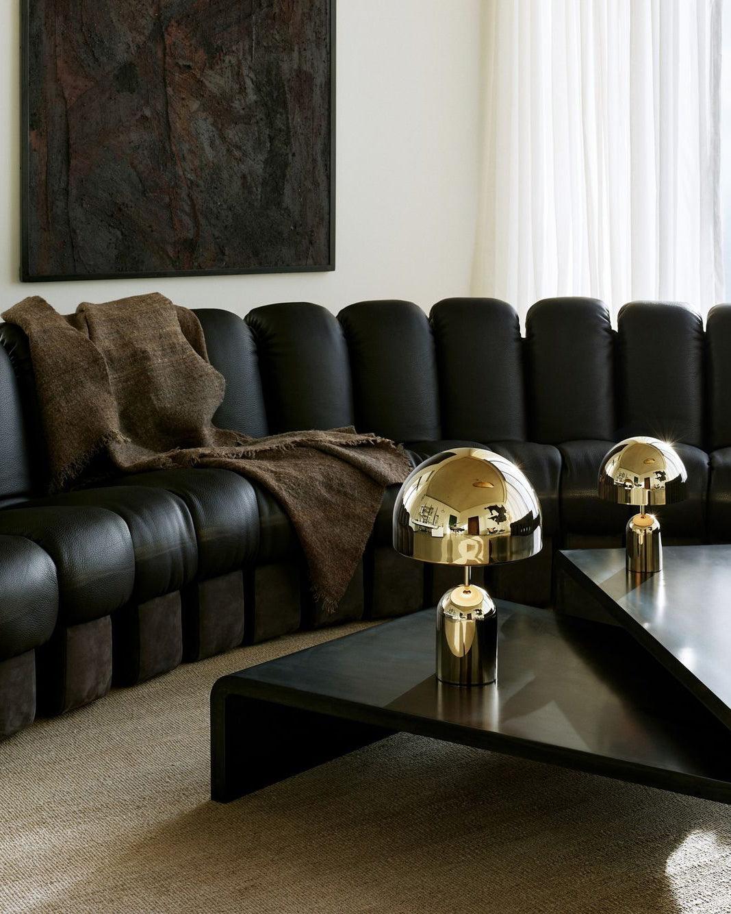 Bell Table Lamp | Metal & Acrylic | Gold, Rose Gold, Chrome