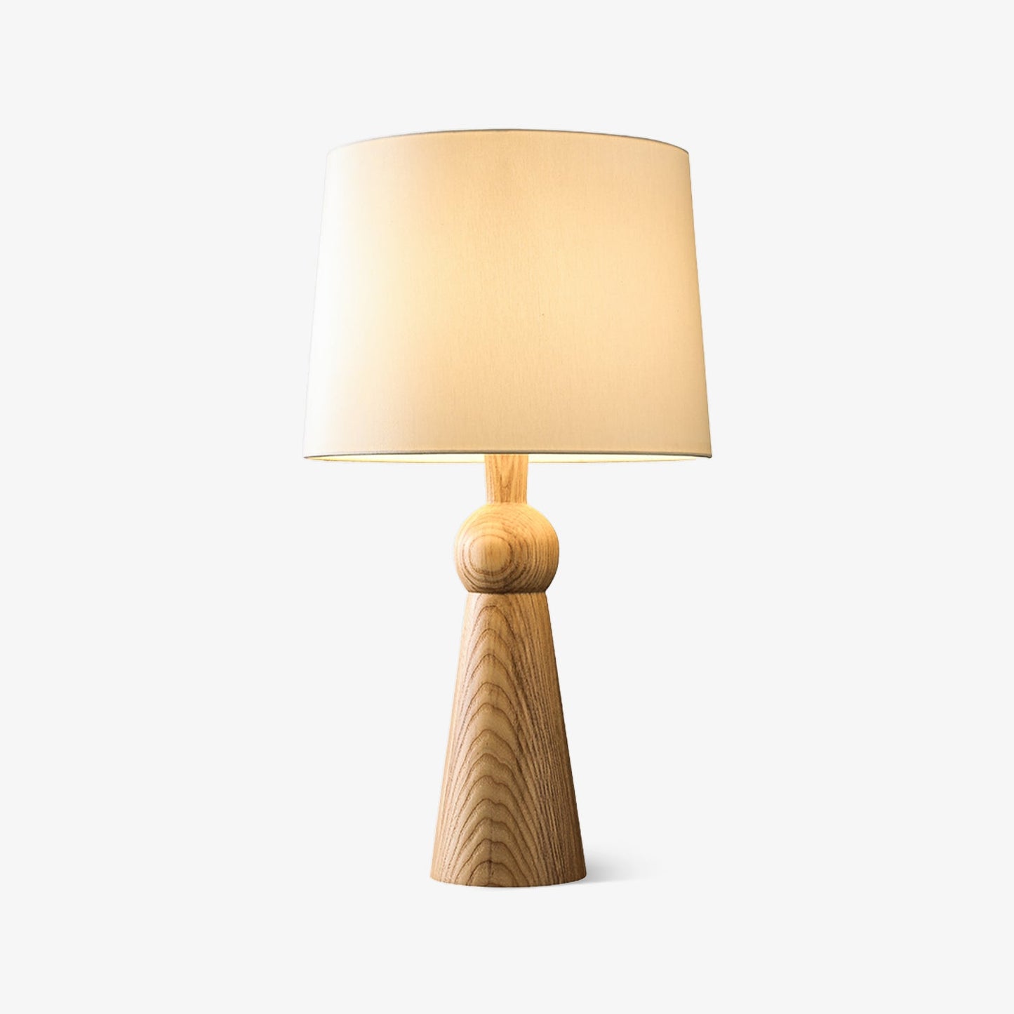 Bella Table Lamp | Metal, Wood, Fabric | Wood Color, Walnut Color, Black