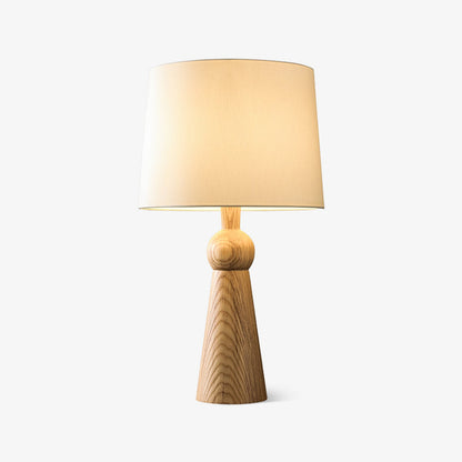 Bella Table Lamp | Metal, Wood, Fabric | Wood Color, Walnut Color, Black