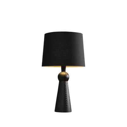 Bella Table Lamp | Metal, Wood, Fabric | Wood Color, Walnut Color, Black