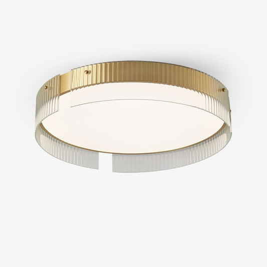 Bellatrix Ceiling Light | Brass Acrylic | Gold/Black