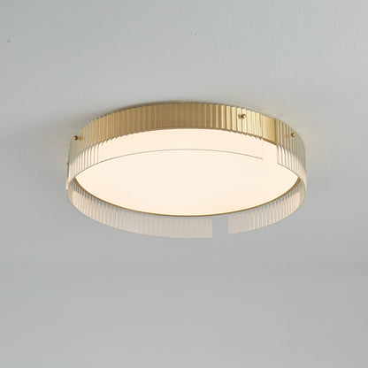 Bellatrix Ceiling Light | Brass Acrylic | Gold/Black