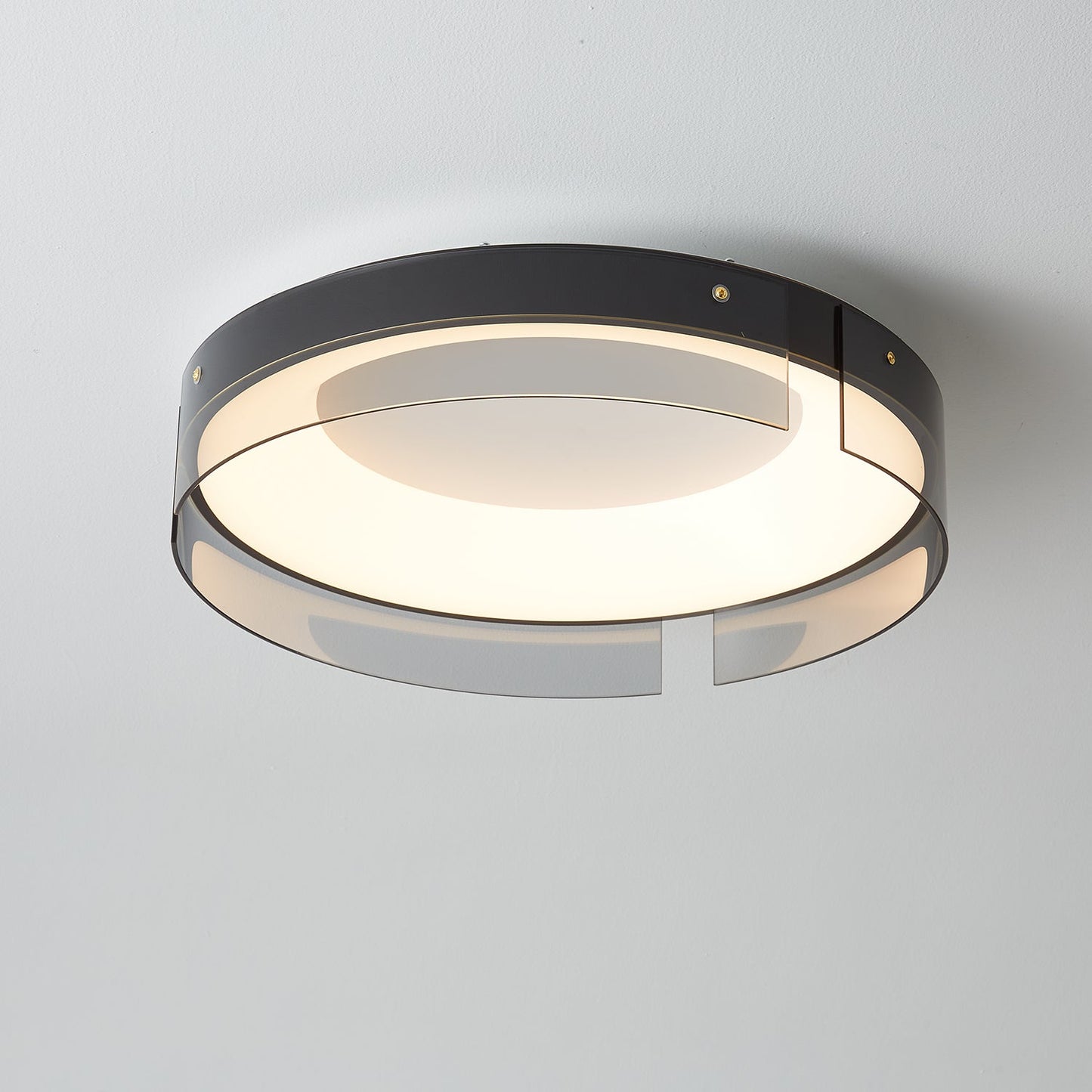 Bellatrix Ceiling Light | Brass Acrylic | Gold/Black