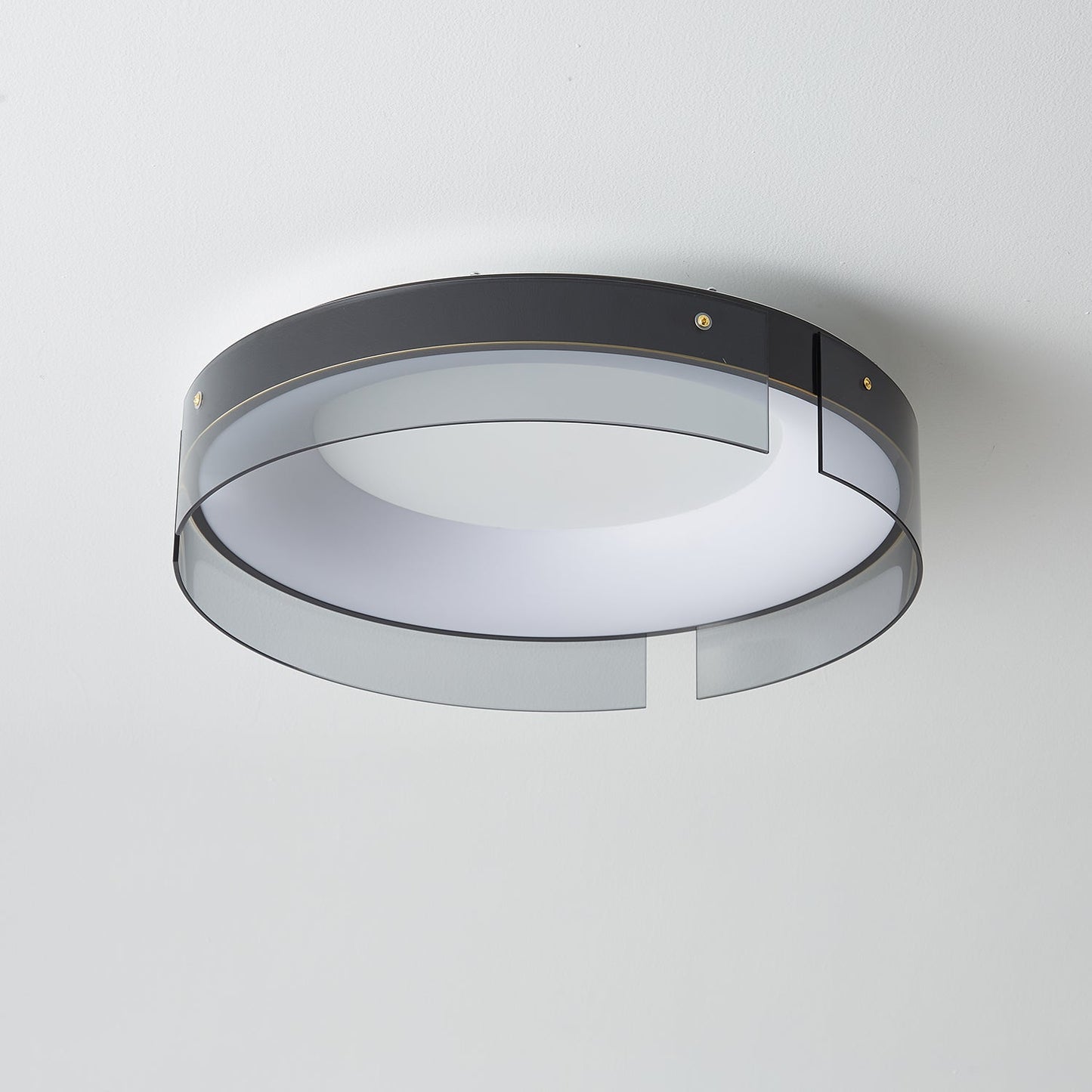 Bellatrix Ceiling Light | Brass Acrylic | Gold/Black