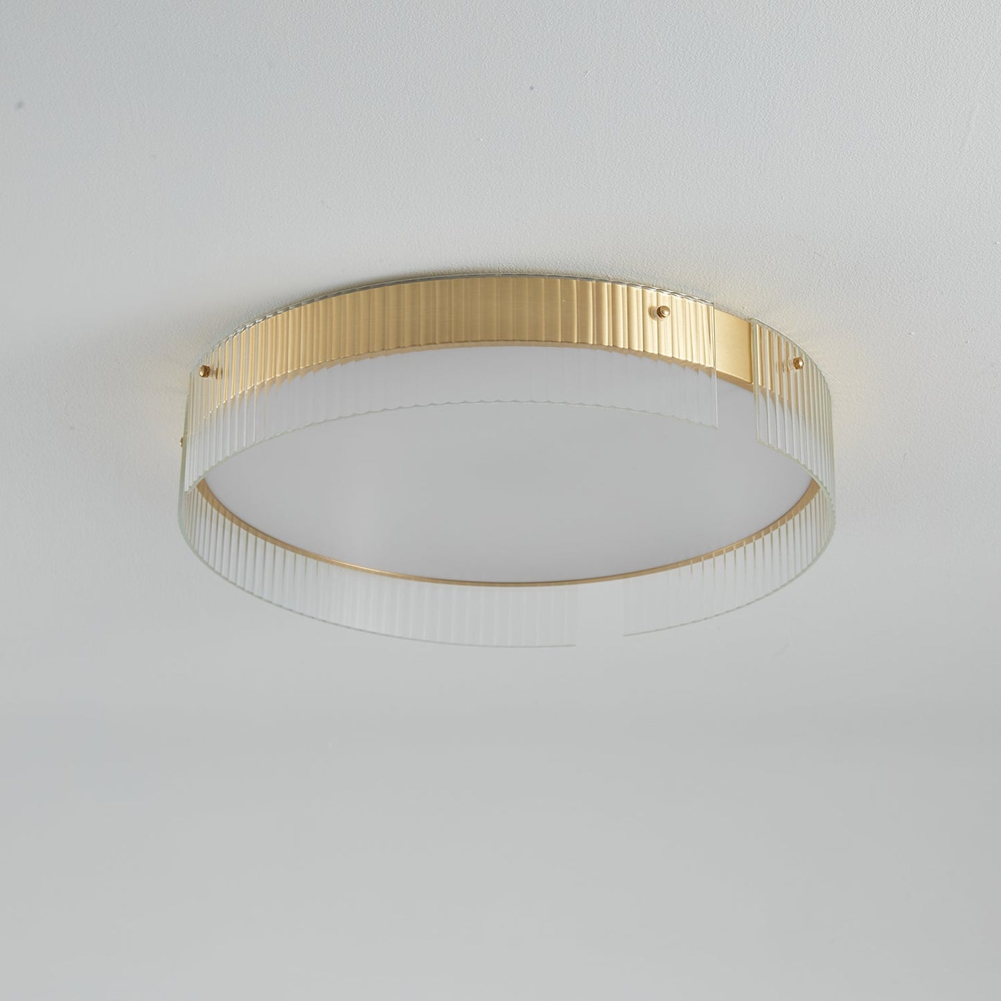 Bellatrix Ceiling Light | Brass Acrylic | Gold/Black