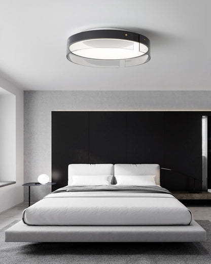 Bellatrix Ceiling Light | Brass Acrylic | Gold/Black