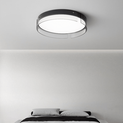 Bellatrix Ceiling Light | Brass Acrylic | Gold/Black