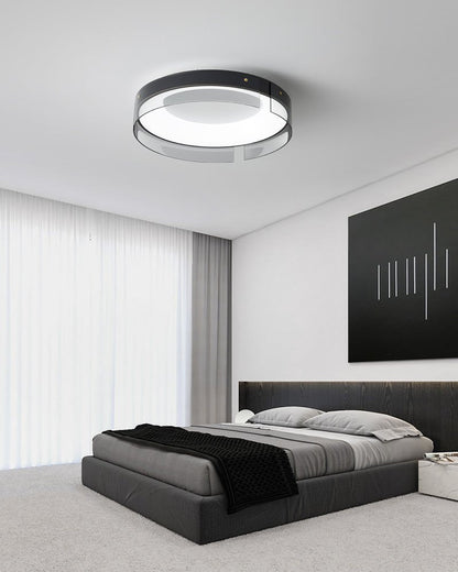 Bellatrix Ceiling Light | Brass Acrylic | Gold/Black