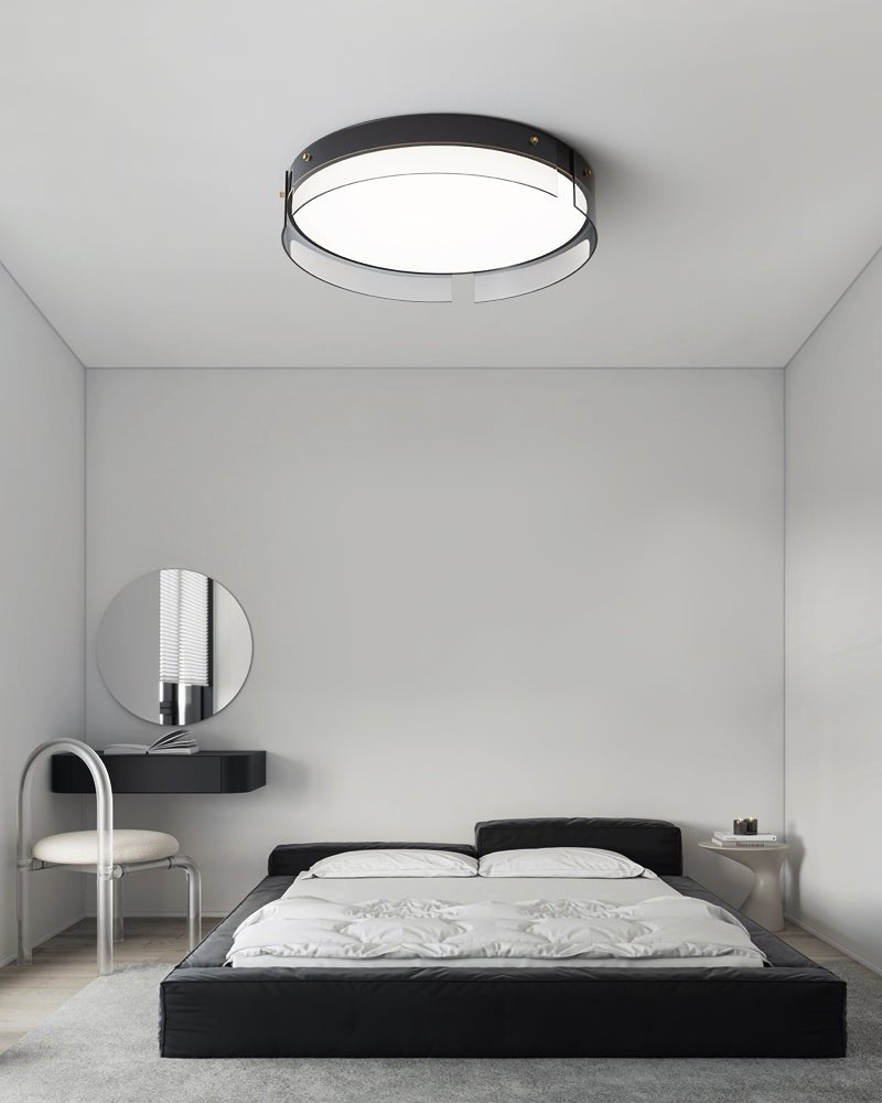 Bellatrix Ceiling Light | Brass Acrylic | Gold/Black