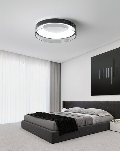 Bellatrix Ceiling Light | Brass Acrylic | Gold/Black