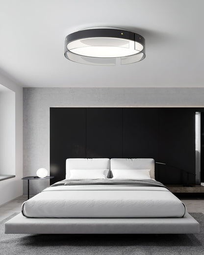 Bellatrix Ceiling Light | Brass Acrylic | Gold/Black