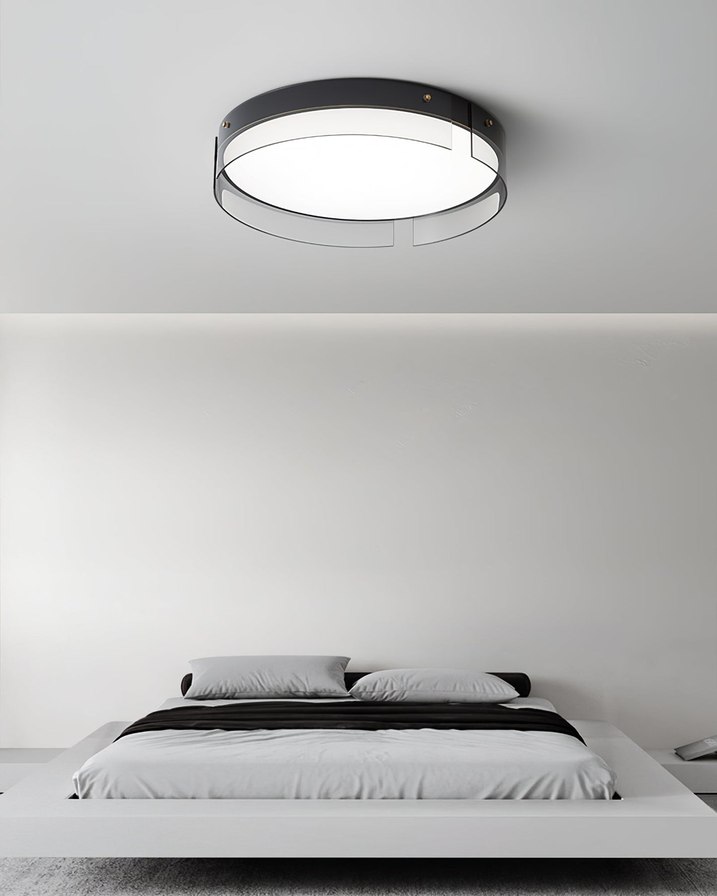 Bellatrix Ceiling Light | Brass Acrylic | Gold/Black